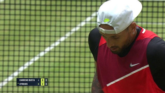 Carreno Busta v Kyrgios | ATP Halle | Match Highlights