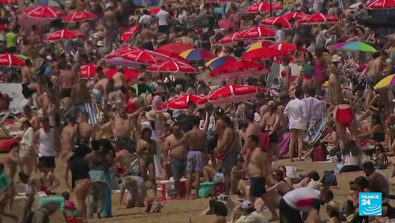 Una ola de calor temprana golpea a Francia; mie...