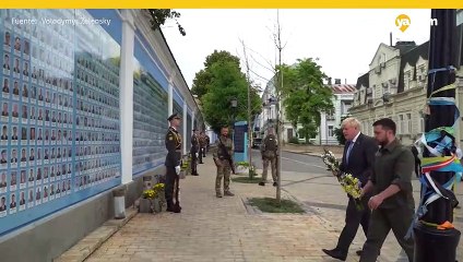 El primer ministro del Reino Unido, Boris Johnson, visita al presidente Zelensky en Kyiv por segunda vez