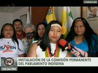 Instalan en Caracas la Comisión Permanente del Parlamento Indígena