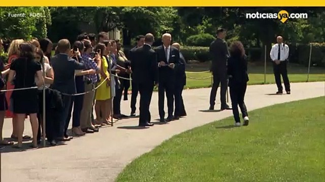 El presidente Biden partió de la Casa Blanca para su fin de semana en Rehoboth Beach, DE