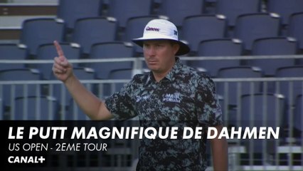 Superbe putt de Dahmen - US Open 2ème tour