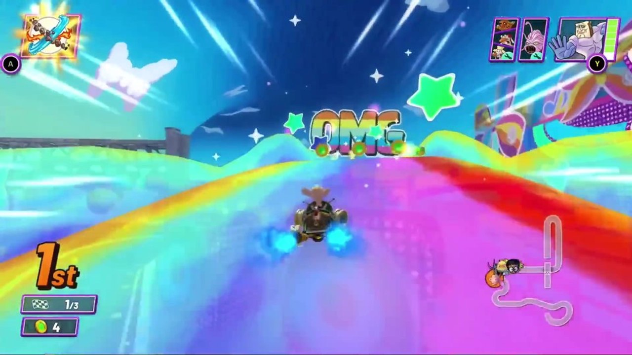 Nickelodeon Kart Racers 2 - Schlüpft mit den liebsten Nick-Charakteren in Kart Racers