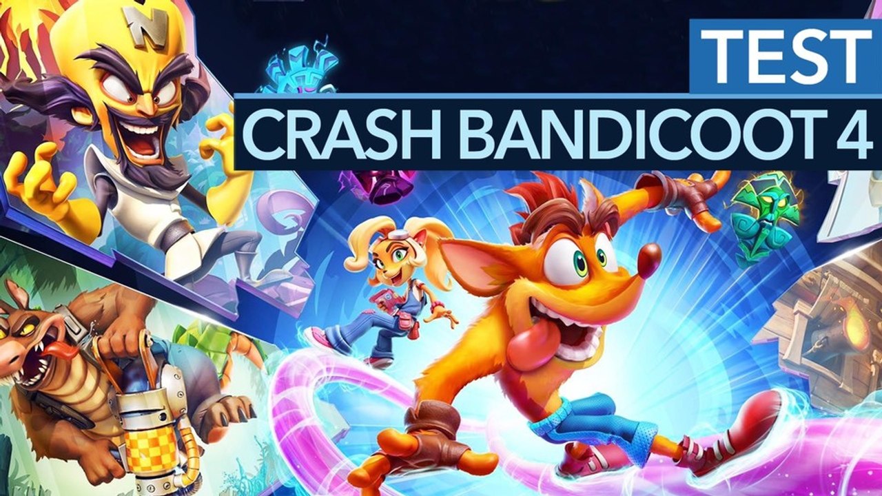Crash Bandicoot 4 - Test-Video zum Jump-&-Run-Hit für PS4 & Xbox One