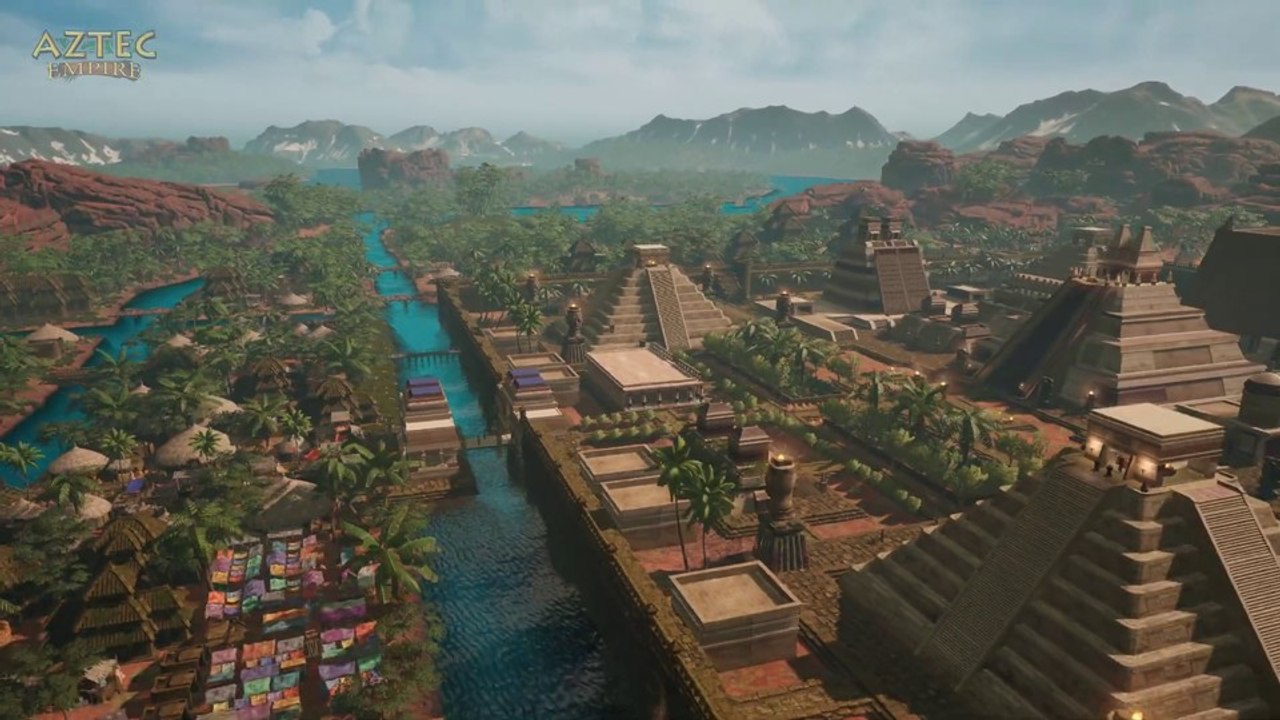 Aztec Empire - Trailer zum Aufbauspiel im Reich der Azteken
