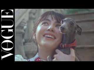 ไฟน์จิวเวลรี Gucci Link to Love สื่อกลางความรักระหว่าง “ใหม่-ดาวิกา” และน้องหมาตัวโปรด