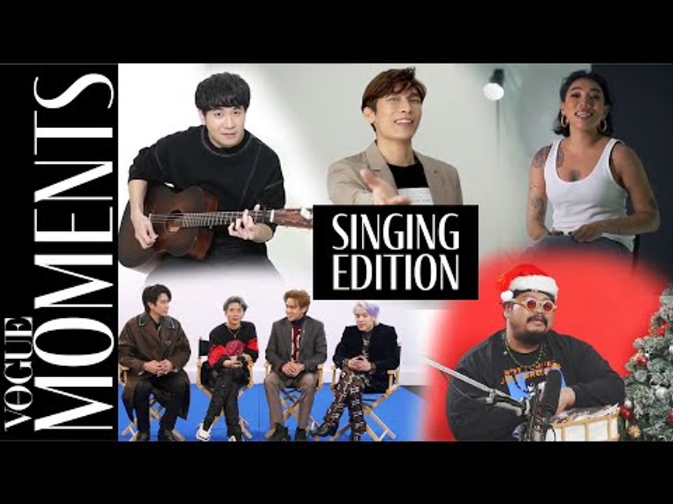 VOGUE MOMENTS Singing Edition รวมโมเมนต์เพลงเพราะจากนักร้องเสียงดีในโว้กประเทศไทย