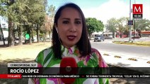 Ciclistas se manifiestan contra el retiro de ciclovía en San Luis Potosí