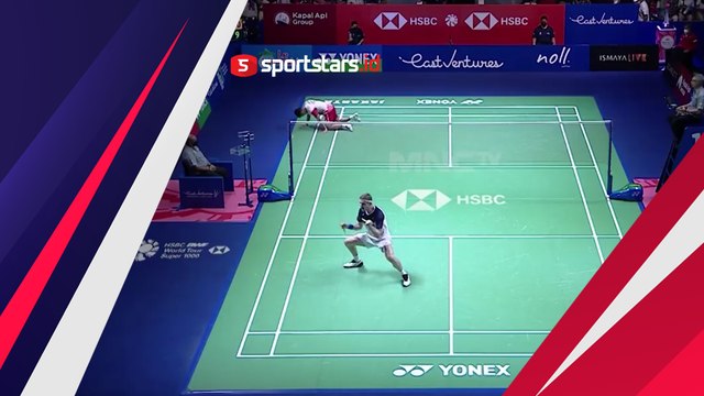 Tonton Aksi Jatuh Bangun Ginting Hadapi Axelsen