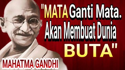 50 Kata Kata Bijak Mahatma Gandhi