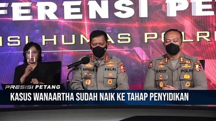 Konferensi Pers Divisi Humas Polri Terkait Asuransi WanaArtha