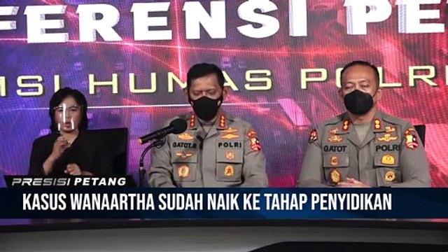 Konferensi Pers Divisi Humas Polri Terkait Asuransi WanaArtha