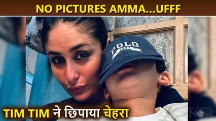 No Pictures Amma ... Taimur Hides His Face With A Cap, Kareena Kapoor Shares New Pic