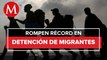 Mayo ha sido el mes con mayor numero de migrantes detenidos en EU