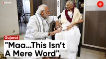 PM Modi Visits His Mother On Her 100th Birthday