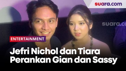 Jefri Nichol dan Tiara Akui Mendapat Tantangan Baru Perankan Karakter Gian dan Sassy Dalam Film