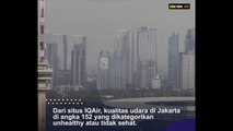 Kualitas Udara Jakarta Terburuk Ketiga di Dunia, Wagub DKI: Memang Ibu Kota Ini Cukup Padat
