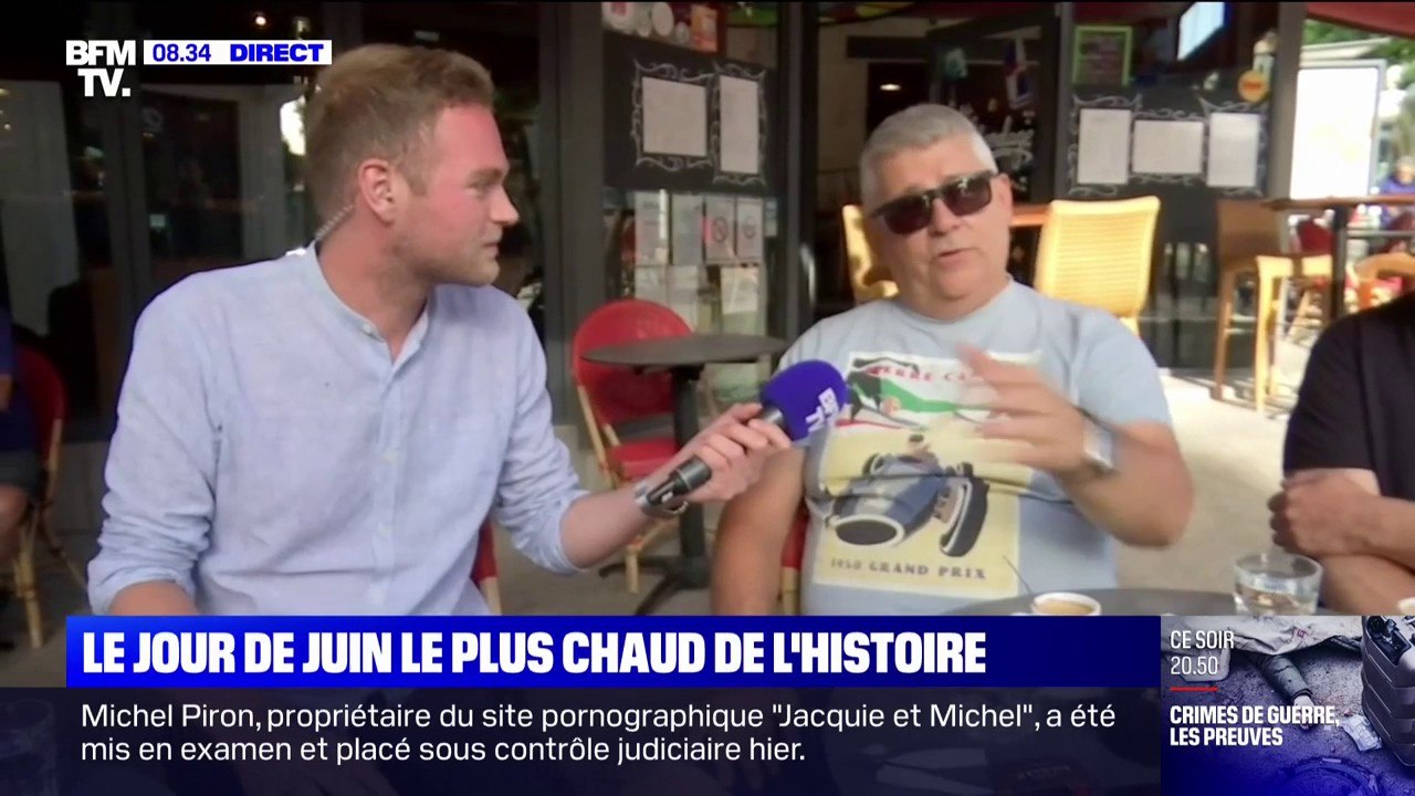 Canicule: les habitants de Saintes s'organisent avant le pic de 42°C attendu ce samedi