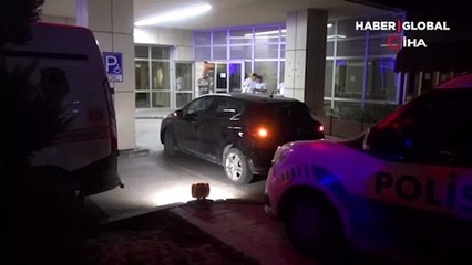 Hayrete düşüren olay! Otomobilinin içinde vuruldu, kendi imkanlarıyla hastaneye gitti