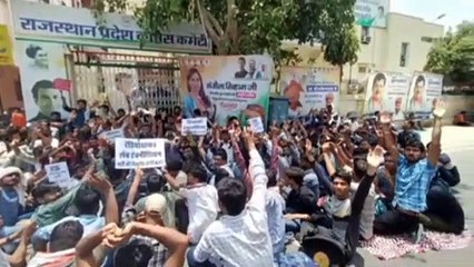 74 बेरोजगारों को जमानत पर छोड़ा, नौ राजकार्य में बाधा डालने के आरोप में गिरफ्तार