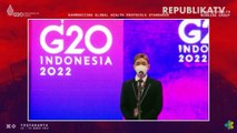 Pertemuan HWG G20 Fokus Pada Sistem Kesehatan Global