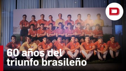 Se cumplen 60 años del mundial que Brasil ganó con Pelé en la grada