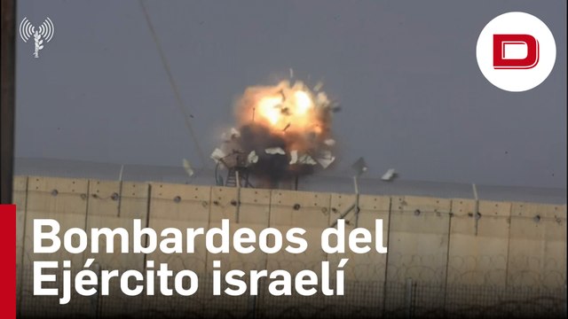 Israel bombardea objetivos de Hamás en Gaza