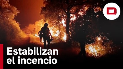 Los Bomberos estabilizan el incendio de Lladurs y se vuelcan en el de Artesa