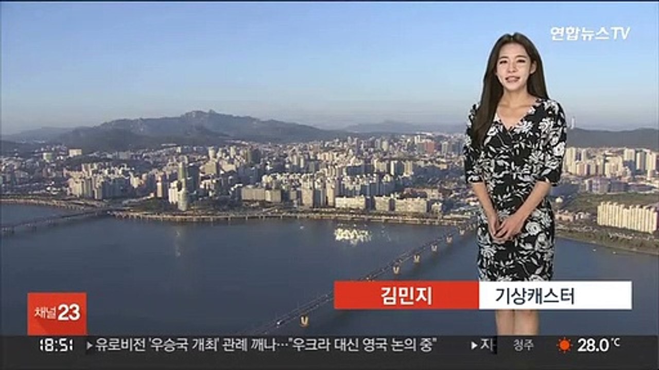 [날씨] 내일 전국 곳곳 비소식…낮 더위 계속