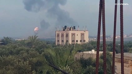 Descargar video: Frappes israéliennes sur Gaza après un tir de roquette