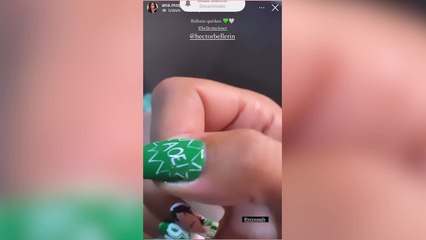 Uñas aficionada Betis