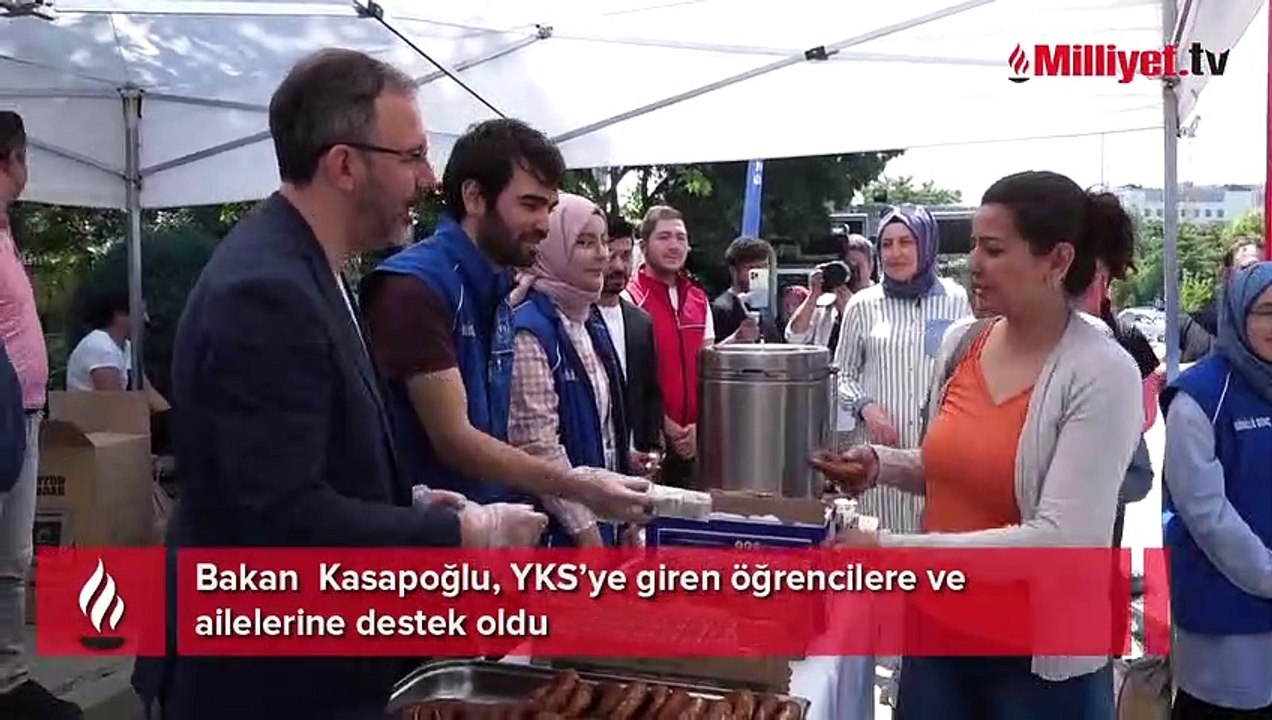 Bakan Kasapoğlu YKS sürecinde ailelere destek verdi