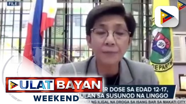 DOH, kinumpirma ang 50-60% na pagtaas ng kaso ng COVID-19 sa bansa. Pagbibigay ng booster dose sa edad 12-17, posibleng simulan sa susunod na Linggo
