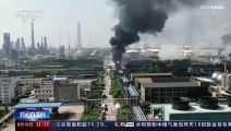 Erst Explosion, dann Feuer: Sinopec-Chemiefabrik in Schanghai abgebrannt