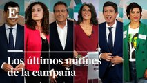 Cierre de campaña de las elecciones de Andalucía