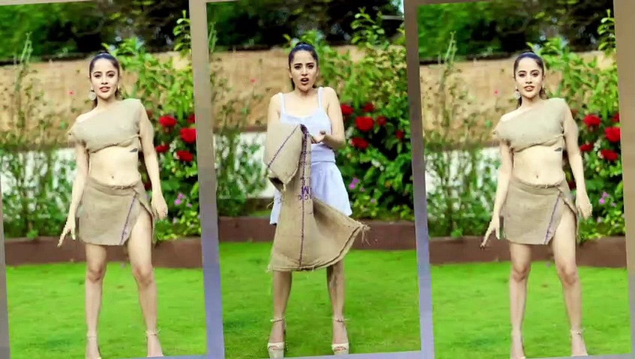 Urfi Javed Wears An Outfit Made Out Of Foil Paper - video Dailymotion