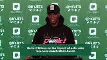 Garrett Wilson on Impact of Jets WR Coach Miles Austin