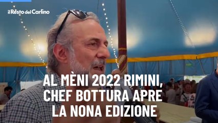 Al Mèni 2022 Rimini, Chef Bottura apre la nona edizione