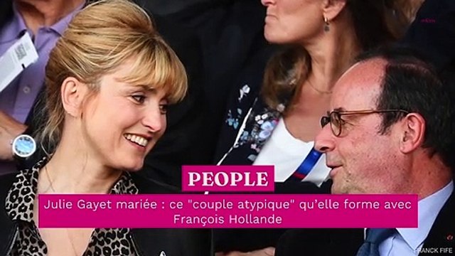 Julie Gayet mariée : ce couple atypique qu’elle forme avec François Hollande