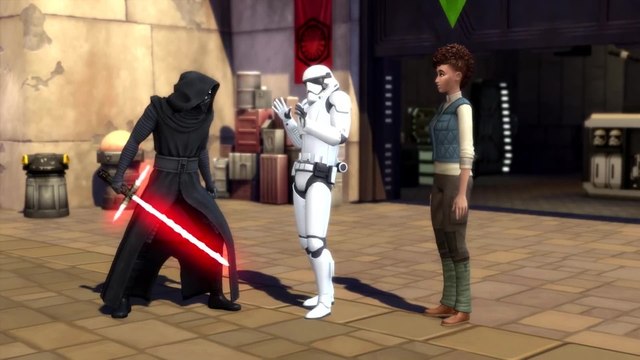Die Sims 4: Der Star Wars-DLC Reise nach Batuu im Gameplay-Trailer