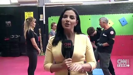 Kadınların dövüş sporu 'Krav Maga'ya ilgisi arttı