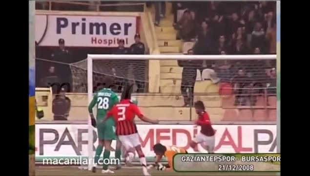 Gaziantepspor 2-0 Bursaspor 21.12.2008 - 2008-2009 Turkish Super League Matchday 16