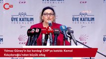 Yılmaz Güney'in kız kardeşi CHP'ye katıldı: Kemal Kılıçdaroğlu'ndan büyük alkış