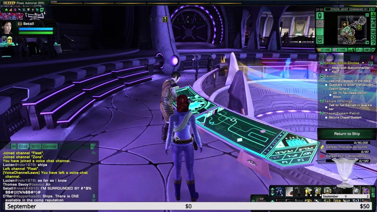 Romulan Female Stardate 2021.R00.00.80 Cat Distractions and Guild Chat