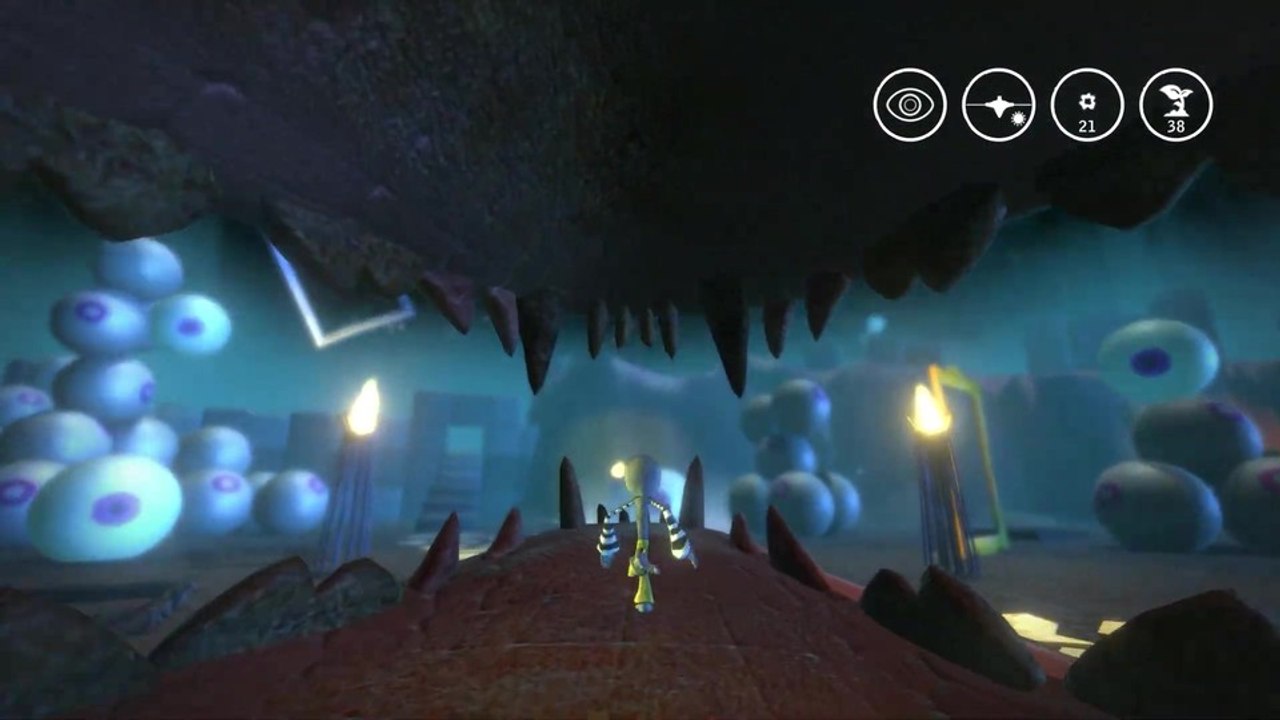 Onirike - gameplay aus dem surrealen 3d-plattformer