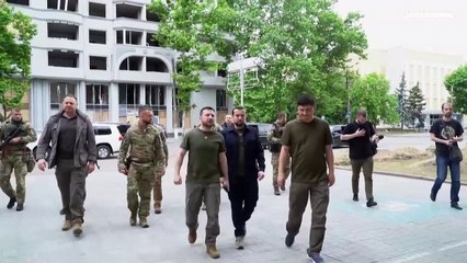 Владимир Зеленский посетил Николаев