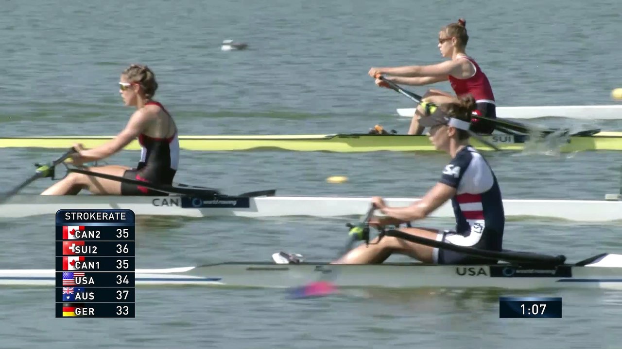 2022 World Rowing Cup II - Poznan, Poland - Lightweight Women's Single Sculls (LW1x) A-final
