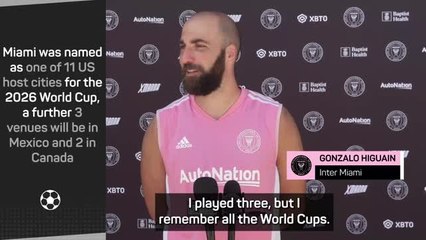 Download Video: Higuain and Neville agree World Cup the biggest prize in football