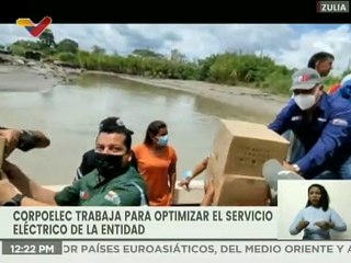 Descargar video: Zulia | Corpoelec ejecuta labores de mantenimiento preventivo eléctrico en el mcpio. Colón