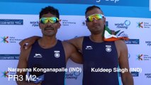 2022 World Rowing Cup II - India's PR3 Men's Pair reaction